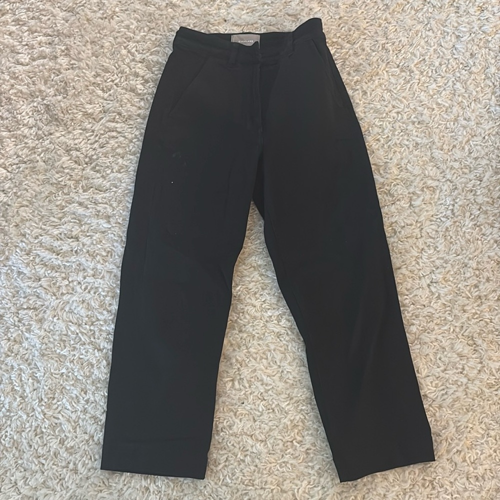 Black Cropped Straight Short Everlane 0 Black